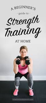 A Beginner S Guide To Strength Training At Home Total Body Workout Easy Yoga Workouts Strength Training Guide
