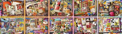The disney jigsaw by ravensburger is made up of over 40000 pieces and weighs 20 kilos! Puzzle Puzzle 40000 P Mickey Au Fil Des Annees Disney Rakuten