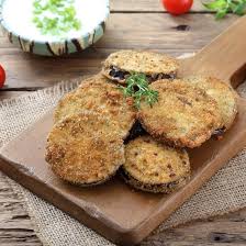 Aubergines Panees Recette Repas Sans Viande Aubergine Panee Recette