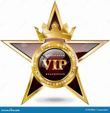 VIP Star stock vector. Illustration of brilliants, black - 93798331