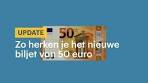 Dit is het nieuwe biljet van 50 euro - RTL NIEUWS - YouTube