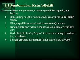 Warna biru pada langit dan lautan merupakan fenomena alam yang sangat menakjubkan karena sebenarnya warna air laut dan udara di langit tidaklah berwarna. Kata Adjektif Ppt Download