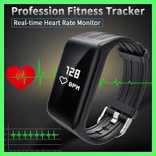 New Fitness Tracker K1 Smart Bracelet Real Time Heart Rate Monitor Down To Sec Charging 2 Hours Useing 1 Weeks Waterproof Watch Fitness Tracker
