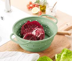 59 95 tl silikon mutfak yardimcisi meyve sebze ve salata gibi soguk malzemeleri yikamak ve suzdurmek icin makarna ya da patates gibi meyve sebzeler mutfak