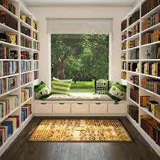 La maison de la bibliothèque. Quelques Idees Pour Une Bibliotheque Maison Moderne Small Home Libraries Home Library Design Small Home Library Design
