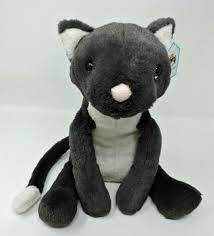 Jellycat Meg Cat Tuxedo Plush 14 Soft Toy Stuffed Animal Kitty Jellycat In 2021 Stuffed Animal Cat Pet Toys Cat Plush