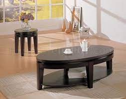 (3) total ratings 3, $74.99 new. Cappuccino Finish Contemporary Oval Shape Coffee Table