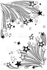 Hand Drawn Doodles Of Shooting Stars Star Doodle Star Illustration Shooting Star Drawing
