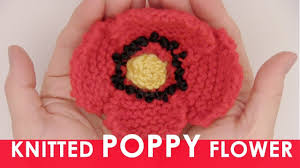 Xs(s)m(l)xl(xxl) the sonaatti cable sweater is knitted seamlessly from the bottom up. Your Free Poppy Flower Knitting Pattern Remembrance For Veterans Youtube