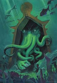 Cthulhu Call Of The Deep My Latest Painitng Inspired By The Works Of H P Lovecraft Cthulhu Art Cthulhu Lovecraft