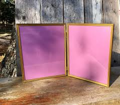 Check spelling or type a new query. Vintage 8x10 Double Hinged Embossed Ornate Gold Metal Picture Etsy Metal Picture Frames Hinged Picture Frame Photo Frame