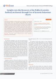 pdf insights into the recovery of the palila loxioides