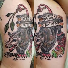 Pin By M On P Opossum Tattoo Tattoos Cute Animal Tattoos