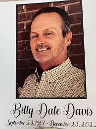 In Memory of Billy Dale Davis...