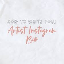A designer bio or an artist bio builds up a desirable impression on the readers. How To Write The Perfect Artist Instagram Bio