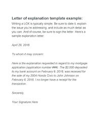 Cover letter builder prevail over the market competition what is the perfect way for explaining gaps in employment? 48 Letters Of Explanation Templates Mortgage Derogatory Credit