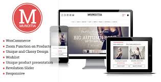 First of all, the theme has a beautiful, modern design, with a large header/slider module and icons to highlight your most popular services or products. Free Download Munditia Responsive Ecommerce Wordpress Theme