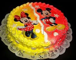Bizcocho De Mickey Mouse Sencillo Torta Minnie Y Mickey Mouse Decoracion Con Merengue Tortas Decoradas Con Merengue Decoracion De Pasteles Tortas