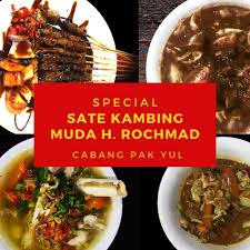 Sate Kambing Muda Pak Yul Home Facebook
