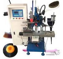 Automtaic CNC Wood Toilet Brush Drilling Tufting Machine in Pakistan Hair Brush Making Machine