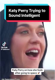 Katy Perry Trying Tp Be Smart