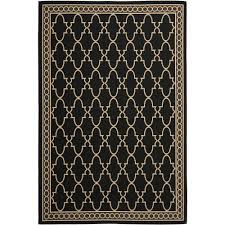 Black And Beige Rug Courtyard Outdoor Rugs Indoor Outdoor Area Rugs Indoor Outdoor Rugs