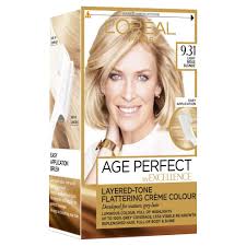 Loreal Excellence Age Perfect 9 31 Light Sand Blonde Hair Dye