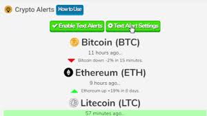 It helps you make smart decisions in trading never miss your price again and stop the disappointments of not trading at the right time. Cryptocurrency Price Alerts Catching Price Spike Cryptocurrency