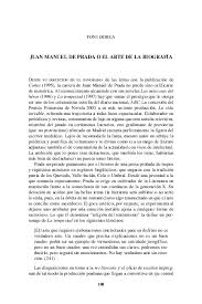 Pdf Juan Manuel De Prada O El Arte De La Biografia Toni Dorca Academia Edu El programa originó pdfs con posibilidad de búsquedas internas a partir de procesadores de textos, pero no hizo lo mismo a partir de otros programas, como excel.