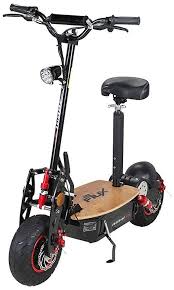 Eflux Freeride Pro Elektroroller Scooter 1600 Watt Motor Scheibenbremsen Led Scheinwerfer Bis Zu 35 Km H Rot Schwarz Elektroroller Roller Tretroller