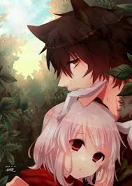 Bunny And Wolf Anime Wolf Girl Anime Fox Boy Wolf Boy Anime
