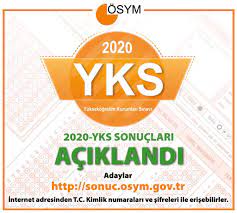 Jul 29, 2021 · yks sonuçları açıklandı. Osym On Twitter 2020 Yuksekogretim Kurumlari Sinavi 2020 Yks Sonuclari Aciklandi Https T Co Wmzegg3wve Https T Co Npspxhfcap Twitter