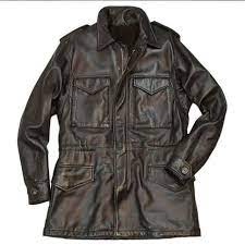 Leather M 51 Field Jacket Z21s004 Jackets Field Jacket Mens Outfits