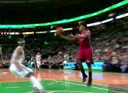 Lebron james dunk gifs get the best gif on giphy. Lebron James Dunks On Jason Terry Gifrific
