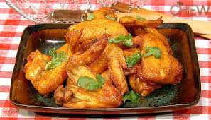 Official homepage for food network. Michael Symon S Crispy Lime And Cilantro Chicken Wings With Sriracha From The Chew Chicken Wings The Chew Recipes Appetizer Recipes