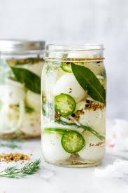 Spicy Pickled Eggs Recipe No Canning Necessary Simply Whisked