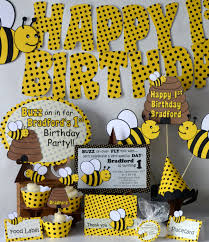 Bumble Bee Centerpiece Bee Themed Baby Shower Decorations Etsy Bumble Bee Birthday Bee Party Decorations Bee Birthday Party