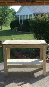 Grill Table Diy Grill Table Grill Table Diy Outdoor Bar