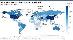 Ecdc will publish updates on the number of cases and deaths reported worldwide and aggregated by week every thursday. Worldwide Coronavirus Cases Top 500 000 Doubling In Just Over A Week