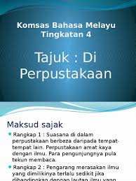Kuntum rahsia dari taman takdir contoh pengajaran mikro bagi pengajaran dan pembelajaran sastera tingkatan 4 ( drama anna). Komsas Bahasa Melayu Tingkatan 4 Elizabeth Echa