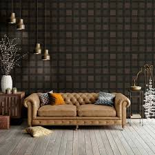 City prints in black and white are great for an industrial vibe. A S Creation Wallpaper Graphics Floral Black Gold Metallic Silver 371724