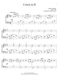 Some musicologists think it might have even been written for the wedding of one of his friends! Canon In D Sheet Music Johann Pachelbel Educational Piano