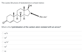 See more ideas about testosterone, boost testosterone, increase testosterone. Solved The Lewis Structure Of Testosterone Is Shown Below Chegg Com