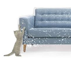 Plastic Couch Cover For Pets Cat Scratching Protector Clawing Deterrent Heavy Duty Water Resistant Thick Clear Vinyl Couch Covers Sofa Protector Pets Cats