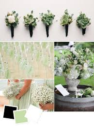 Black And Green Wedding Colors 13 Modern Wedding Color Combinations That Ll Work For Any Season Wedding Color Combos Green Wedding Colors Spring Wedding Colors
