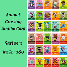 Free returns are available for the shipping address you chose. Animal Crossing Amiibo Card Series 2 151 To 180 Ns Amiibo Card Animal Crossing Card Amiibo Work For Ns Game Beau Julian Pekoe Access Control Cards Aliexpress