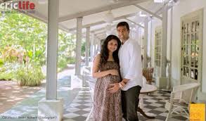 She also cautioned her husband not to poke his eyes while doing the move. Ashwin Blessed With A Baby Girl Cricket Country