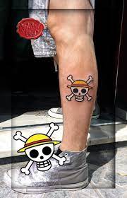 35 Awesome One Piece Tattoos For The Straw Hat Pirates One Piece Tattoos Pieces Tattoo One Piece Tattoo