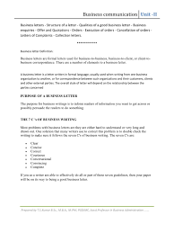 Business letters can be between a vendor and a customer or a company and another business. Business Communication Unit2 Comma Letter Case