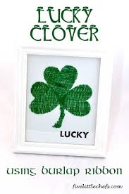 Lucky Clover: St Patricks Day Crafts